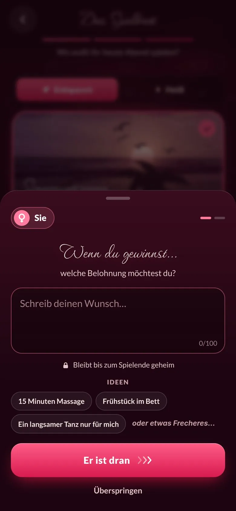 DiceNite – Die geheime Belohnung